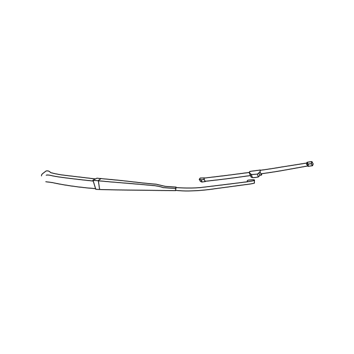 Genuine Maxus C00215177 Blade-front Wiper - technical drawing