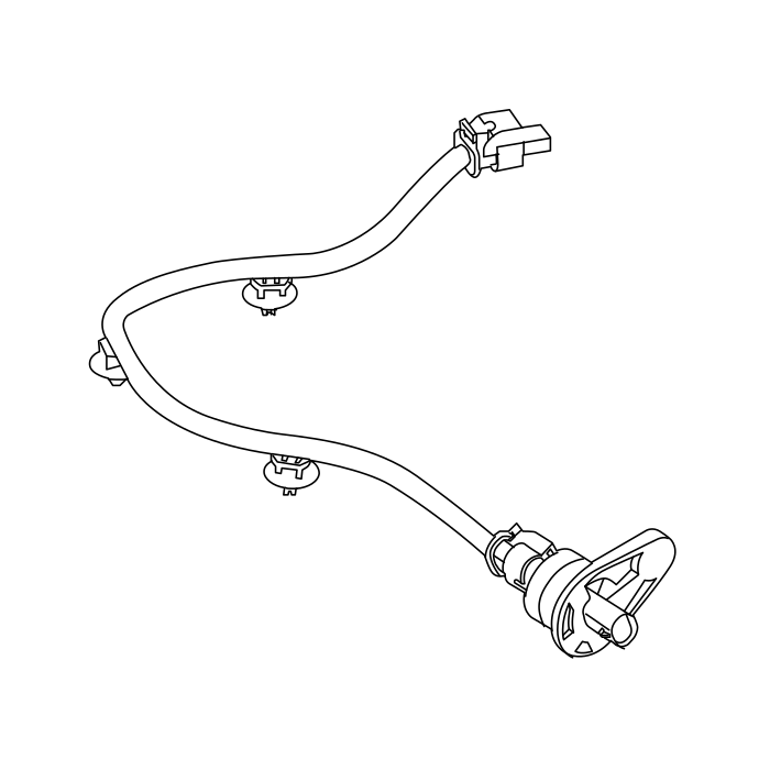 Genuine Maxus C00217151 Harness-variable Oil Pump Cylinder Wiring - technical drawing