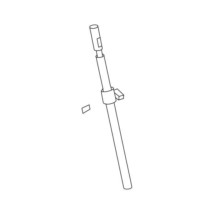 Genuine Maxus C00217207 Fork - technical drawing