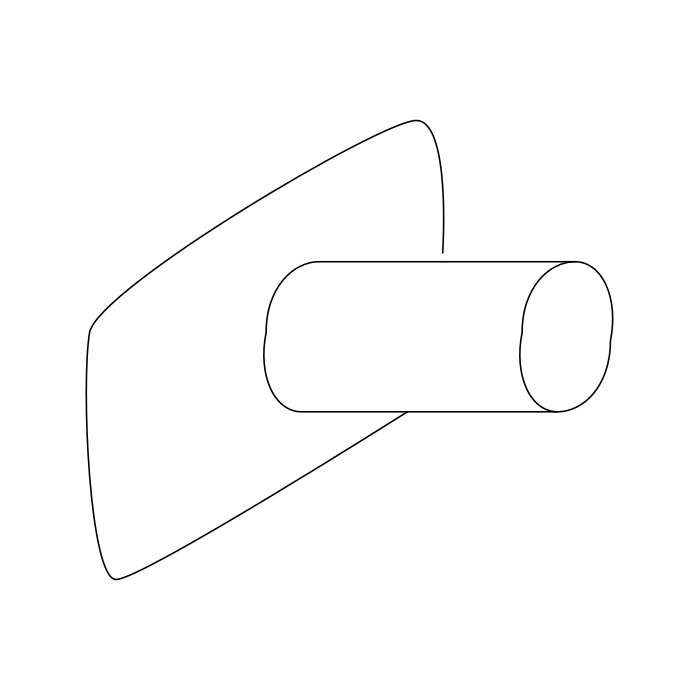 Genuine Maxus C00217212 Fork - technical drawing