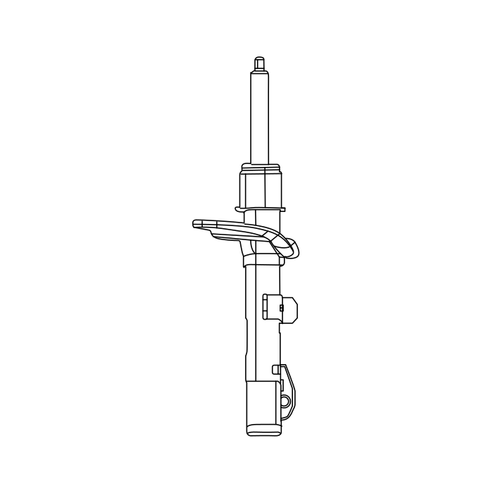 Genuine Maxus C00217959 Strut Sub Assembly-front Shock Absorber - technical drawing
