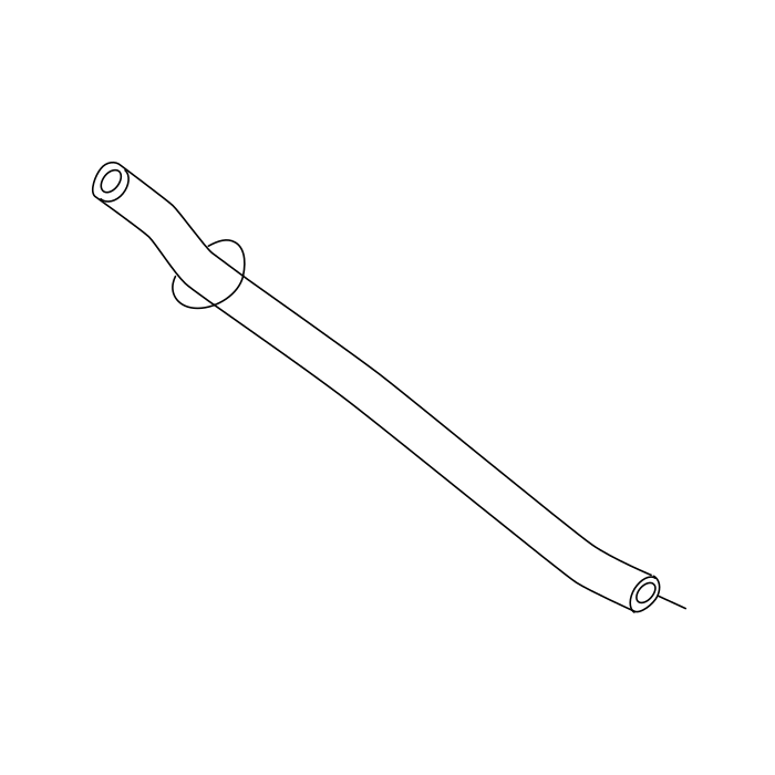 Genuine Maxus C00218298 Hose-reservoir To Clutch Master Cylinder Oil - technical drawing