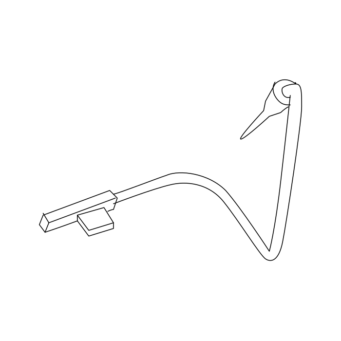 Genuine Maxus C00218906 Pipe Assembly-pressure Sensor - technical drawing