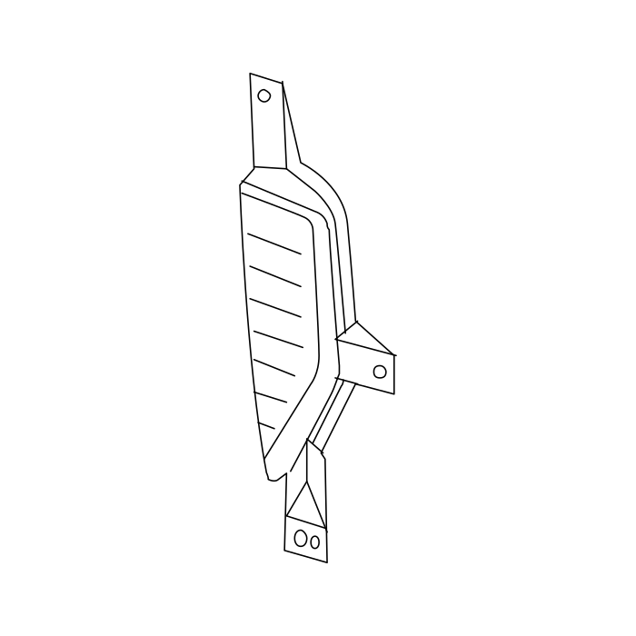 Genuine Maxus C00221141 Stripe-fog Lamp - technical drawing