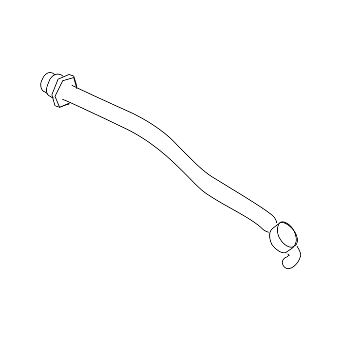 Genuine Maxus C00228391 Hose Assembly-rear Brake - technical drawing