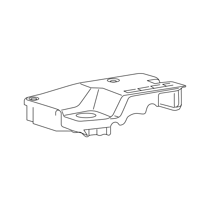 Genuine Maxus C00230243 Cover-engine Insulation - technical drawing
