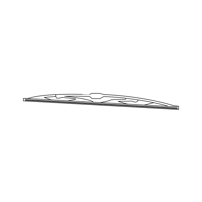 Genuine Maxus C00232049 Blade-front Wiper - technical drawing