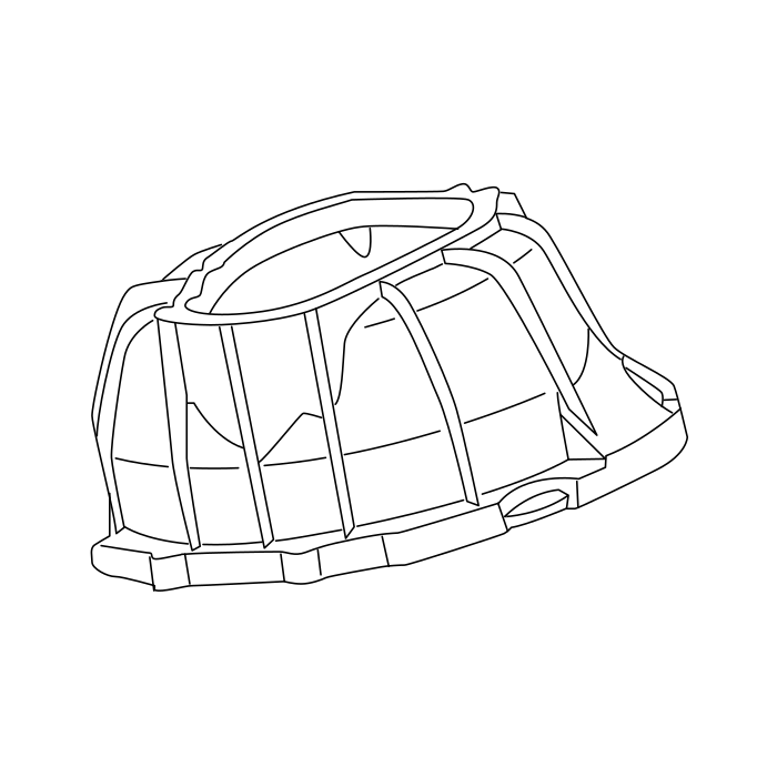 Genuine Maxus C00238588 Housing -clutch - technical drawing