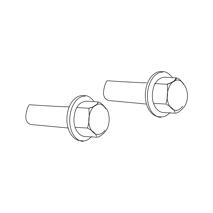 Genuine Maxus C00238776 Bolt/screw-input Shaft Bearing Ret - technical drawing