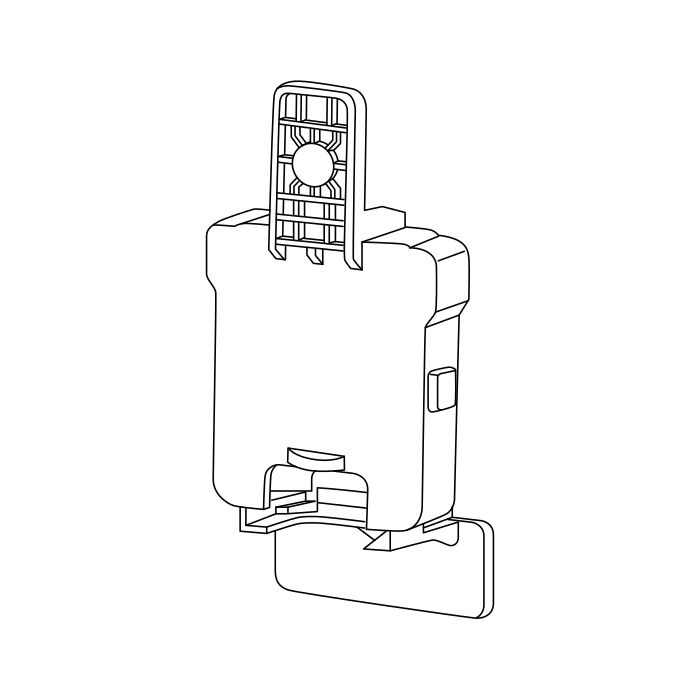 Genuine Maxus C00241704 Bracket-intelligent Driving Mm Radar Corner - technical drawing