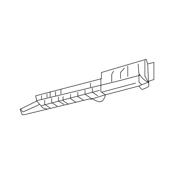 Genuine Maxus C00243765 Crossmember Assembly-#2 - technical drawing