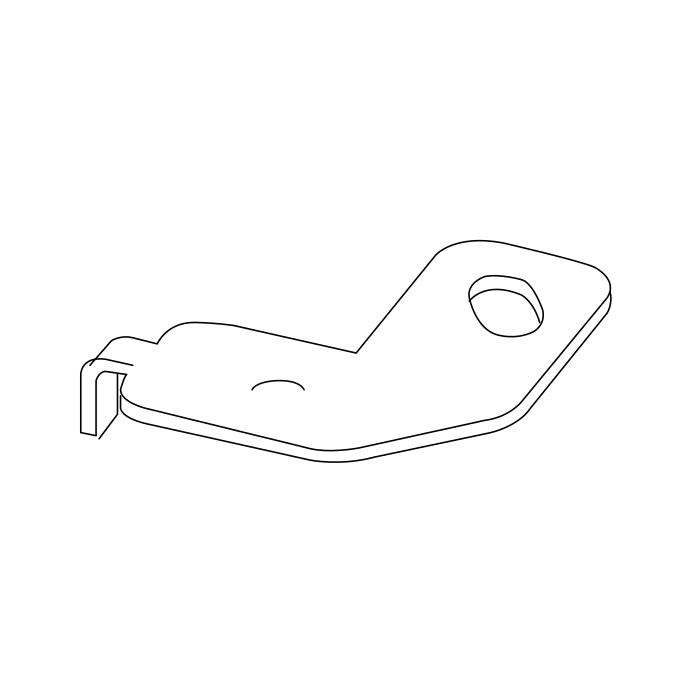 Genuine Maxus C00245347 Bracket-camshaft Position Sensor - technical drawing
