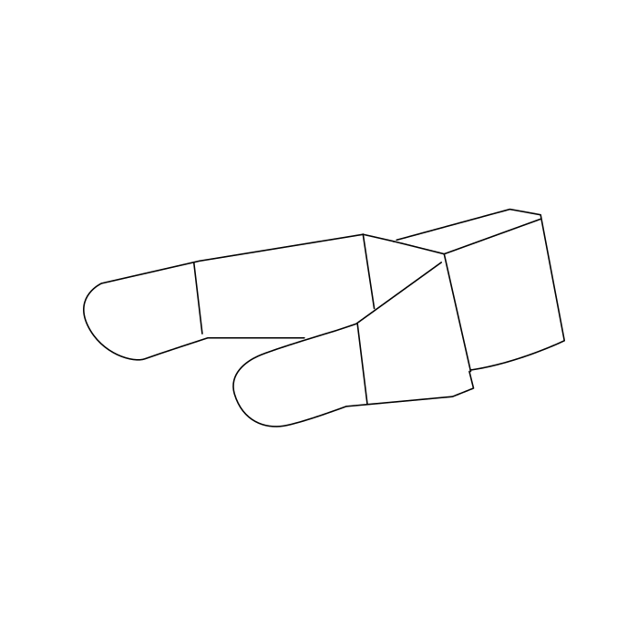 Genuine Maxus C00248057 First/second Gear Fork Module - technical drawing