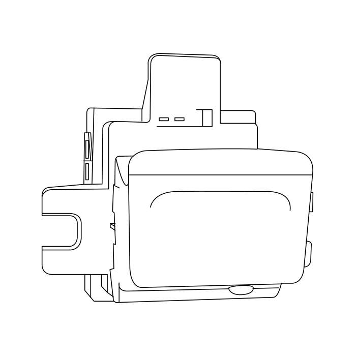 Genuine Maxus C00254634 Switch Assembly-seat Heating - technical drawing