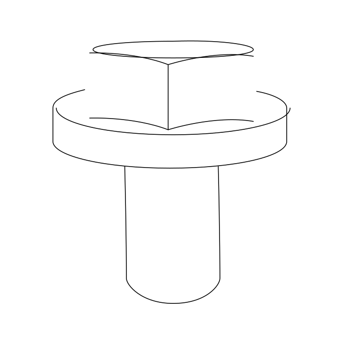 Genuine Maxus C00262922 Bolt/screw-front Side Door Outer Handle Assembly - technical drawing
