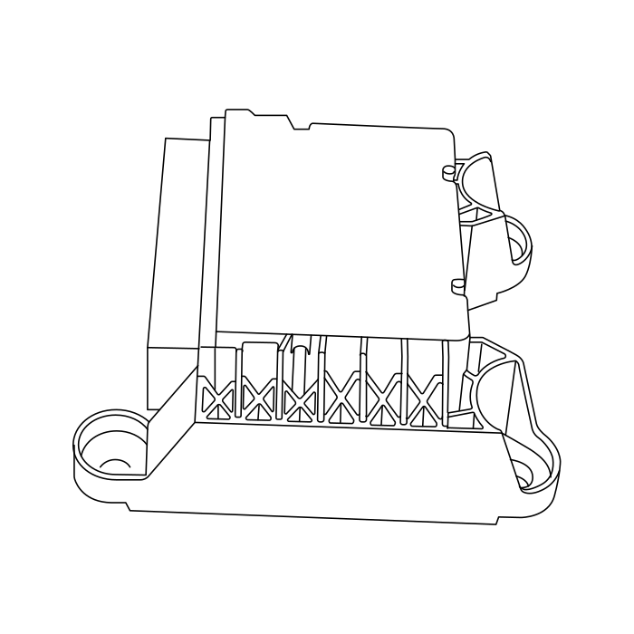 Genuine Maxus C00268534 Module Assembly-air - technical drawing