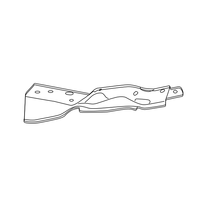 Genuine Maxus C00269590 Reinforcement Assembly-battery Carrier - technical drawing