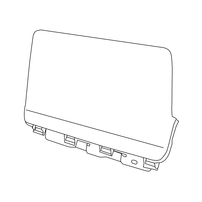 Genuine Maxus C00270914 Display-entertainment System - technical drawing