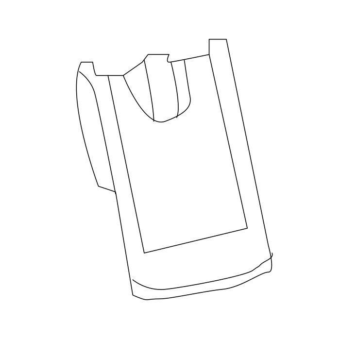 Genuine Maxus C00278091 Bracket Assembly-rear Pln Spring Lower Support - technical drawing