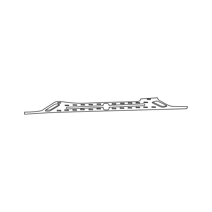Genuine Maxus C00283684 Plate-eps Bottom Shield - technical drawing