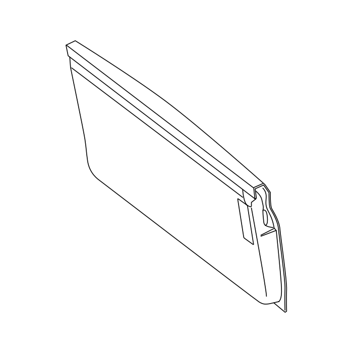 Genuine Maxus C00294731 Panel Assembly-end Gate - technical drawing