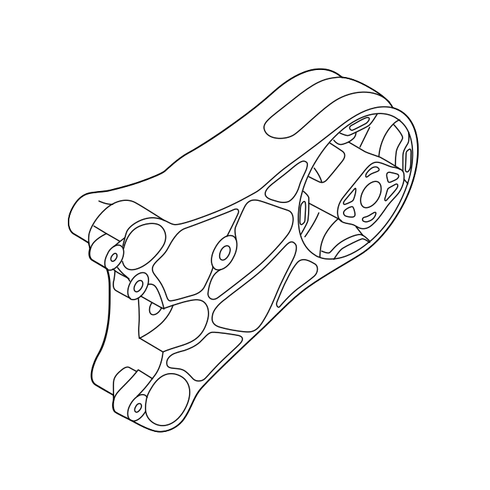 Genuine Maxus C00296191 Mount-ept - technical drawing