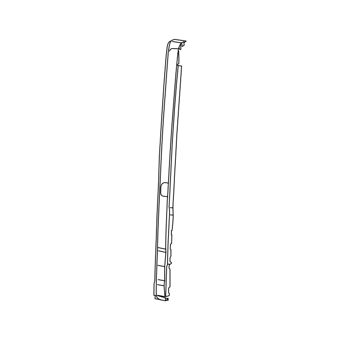 Genuine Maxus C00296525 Plate-b/pillar Rear Outer - technical drawing