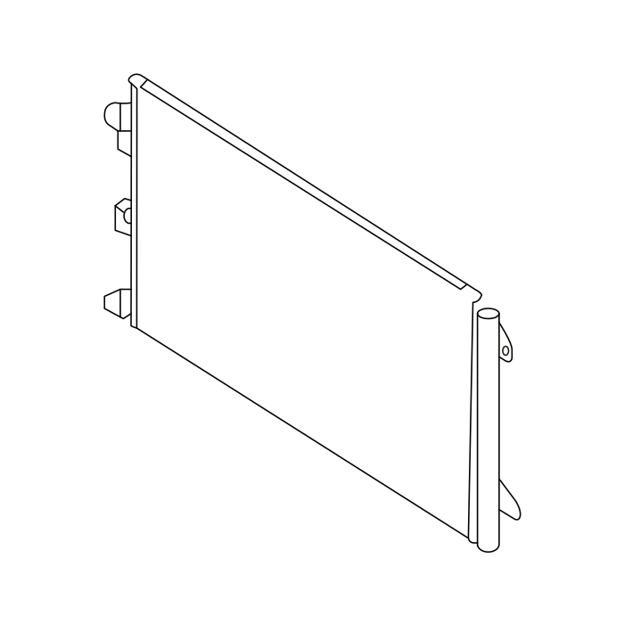Genuine Maxus C00301137 Condenser Assembly - technical drawing