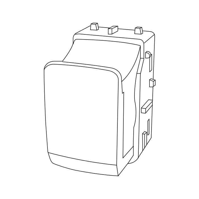 Genuine Maxus C00308357 Switch Assembly-charge Cover - technical drawing