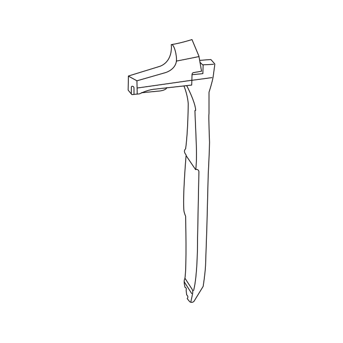 Genuine Maxus C00321961 Sponge-fender Panel - technical drawing