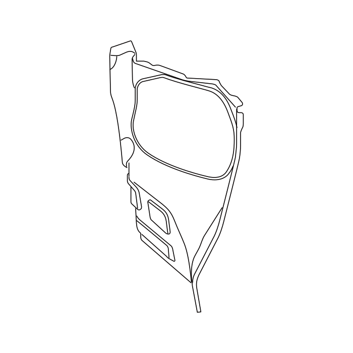 Genuine Maxus C00323816 Member Assembly-headlamp Frame Erect - technical drawing