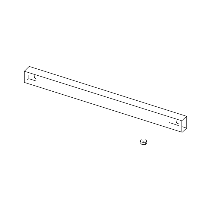 Genuine Maxus C00332541 Cross Member-frame No.3 - technical drawing