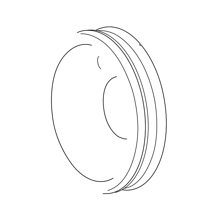 Genuine Maxus C00333988 Shock Absorber-crankshaft - technical drawing