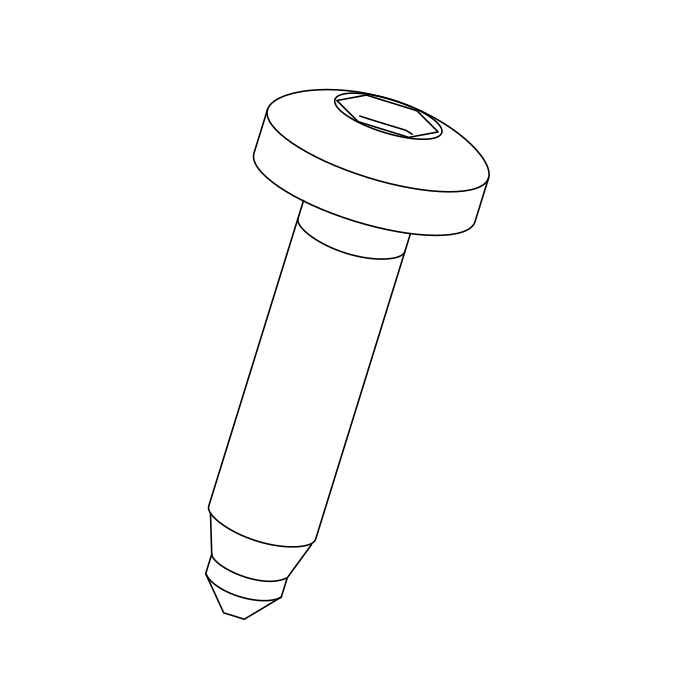 Genuine Maxus C00342368 Bolt/screw-front Passenger Seat - technical drawing