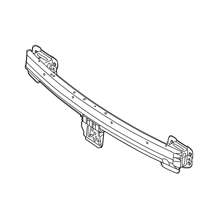 Genuine Maxus C00342420 Reforcement Assembly-radiator Upper Cross Member - technical drawing