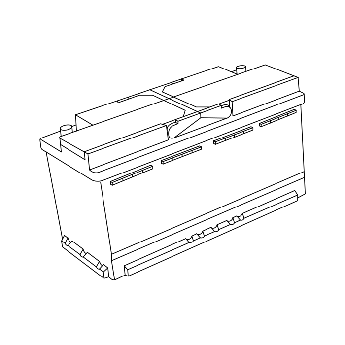 Genuine Maxus C00352453 Battery Assembly - technical drawing