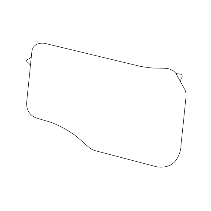 Genuine Maxus C00360114 Strip Assembly-side Door - technical drawing