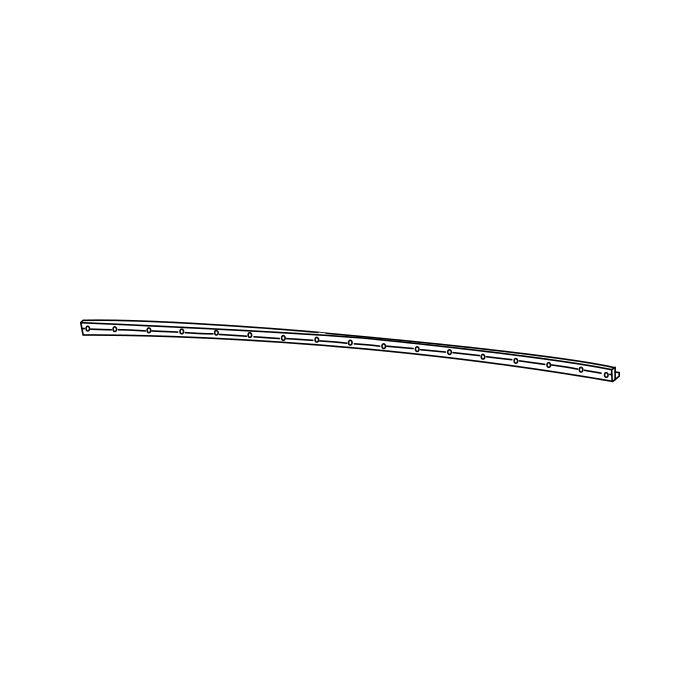 Genuine Maxus C00363384 Weatherstrip-rear Door - technical drawing