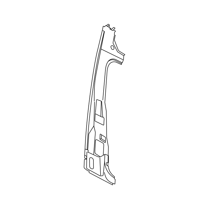 Genuine Maxus C00367086 Plate Assembly-a/pillar Inner - technical drawing