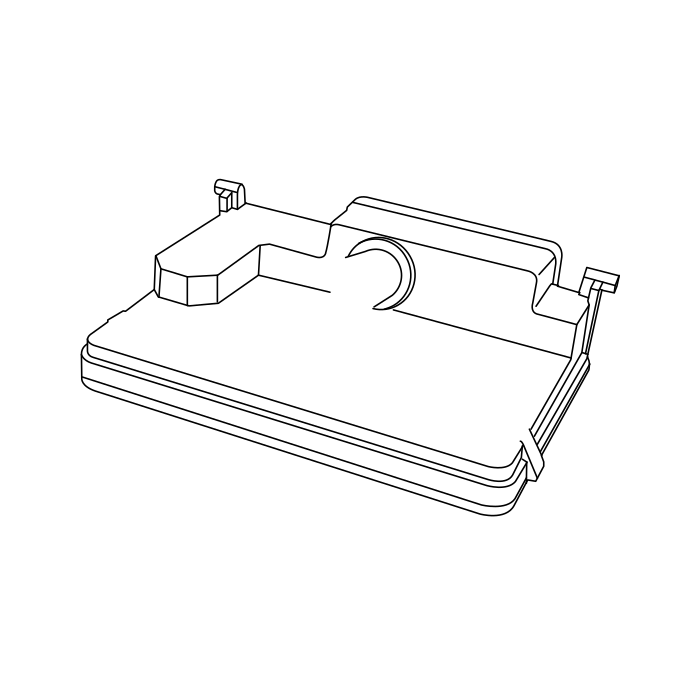 Genuine Maxus C00370255 Module-front View Camera - technical drawing