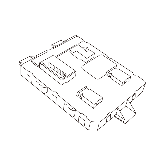 Genuine Maxus C00370903 Module-body Control - technical drawing