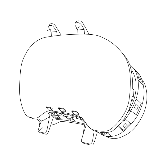 Genuine Maxus C00380650 Cluster Assembly-instrument - technical drawing