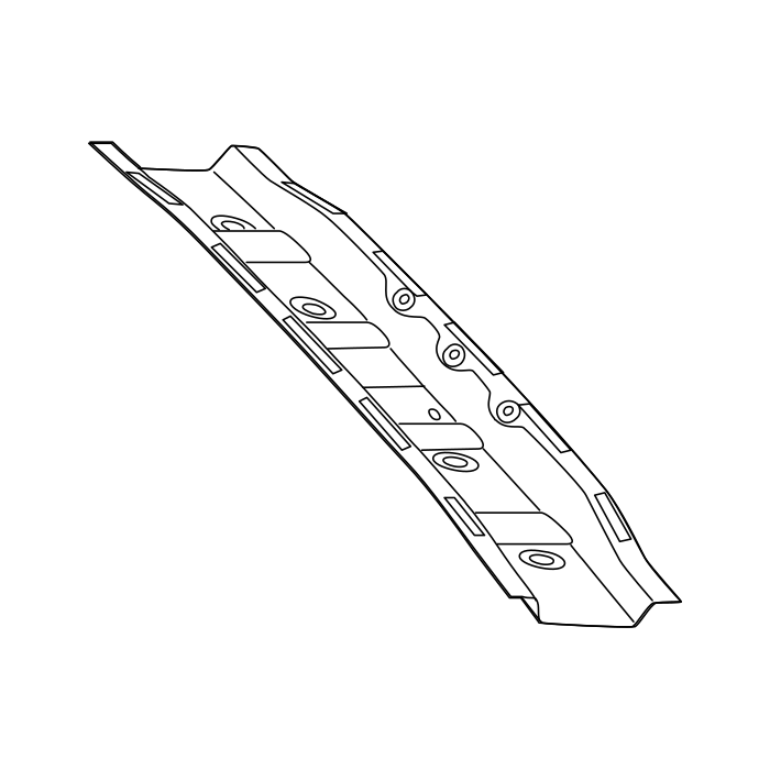 Genuine Maxus C00384176 Bow Assembly-roof No.1 - technical drawing
