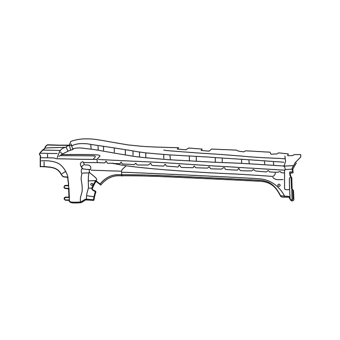 Genuine Maxus C00391956 Panel Assembly-upper Side Rail Install - technical drawing