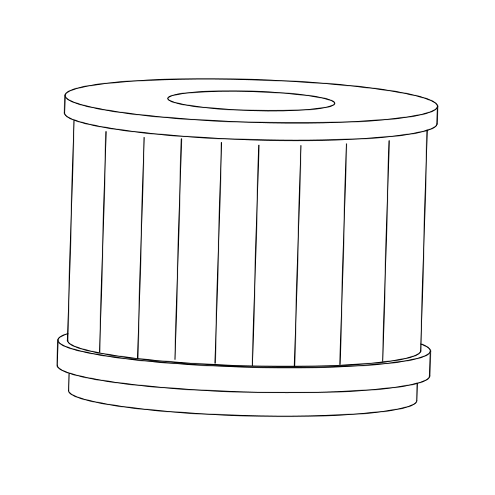Genuine Maxus C00395914 Filter Assembly-fuel - technical drawing