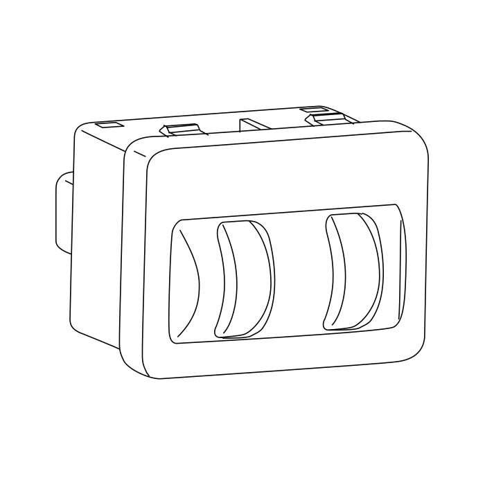 Genuine Maxus C00395936 Switch Assembly-mirror Adjust & Light Adjust - technical drawing