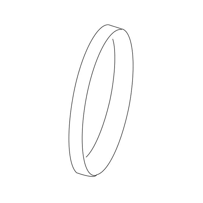 Genuine Maxus C00396825 Washer-evp - technical drawing