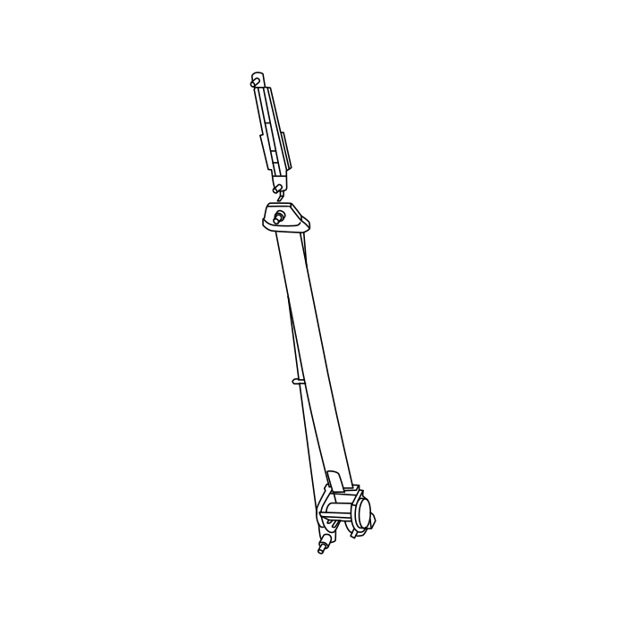 Genuine Maxus C00397603 Height Adjustor Assembly-front Seat Belt - technical drawing