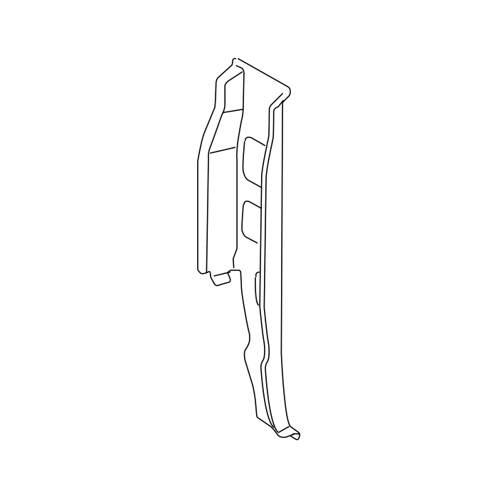 Genuine Maxus C00398313 Reinforcement Assembly-d/pillar Inner Panel - technical drawing