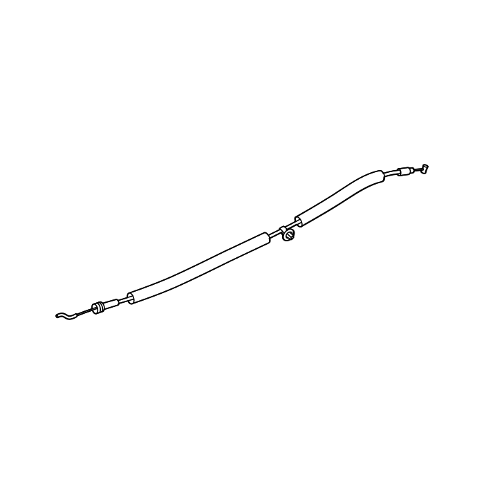 Genuine Maxus C00399264 Cable Assembly-front Side Door Inside Handle - technical drawing